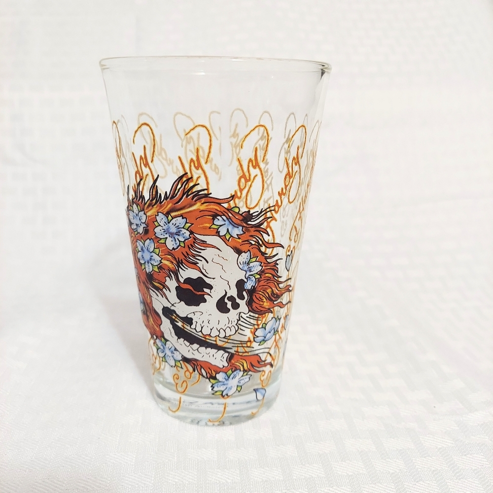 Ed Hardy 12 oz Drinking Glass